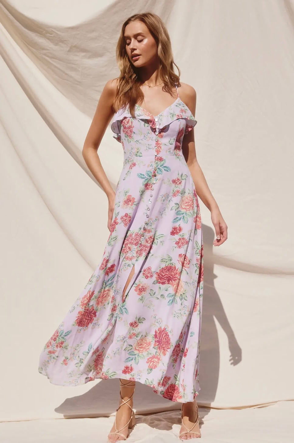 Lavender Dream Maxi Dress – Flora Boutique