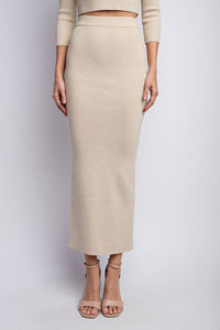 Elena Lurex Maxi Skirt