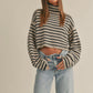 Stevie Striped Sweater Top
