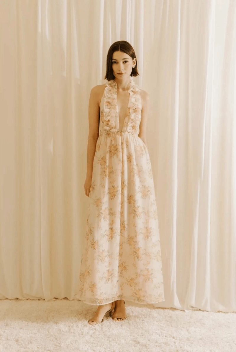 Danielle Halter Maxi Dress