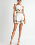 Alice Spring Embroidered Shorts