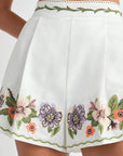 Alice Spring Embroidered Shorts