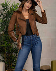 Moto Crop Jacket