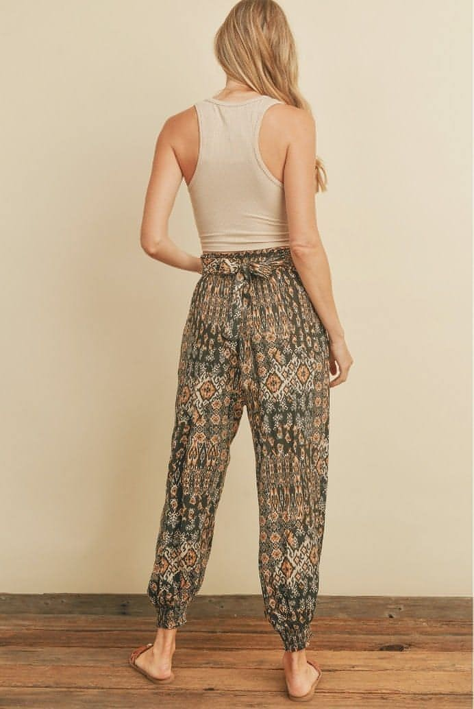 Rae Smocked Hem Jogger