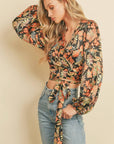 Mystical Mind Wrap Blouse