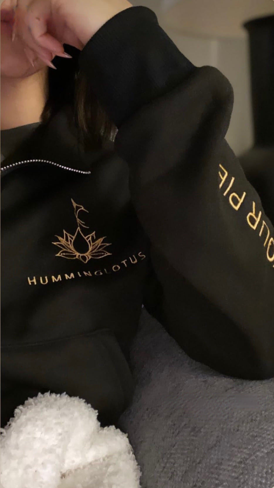 Humminglotus Crop Sweatsuit Set