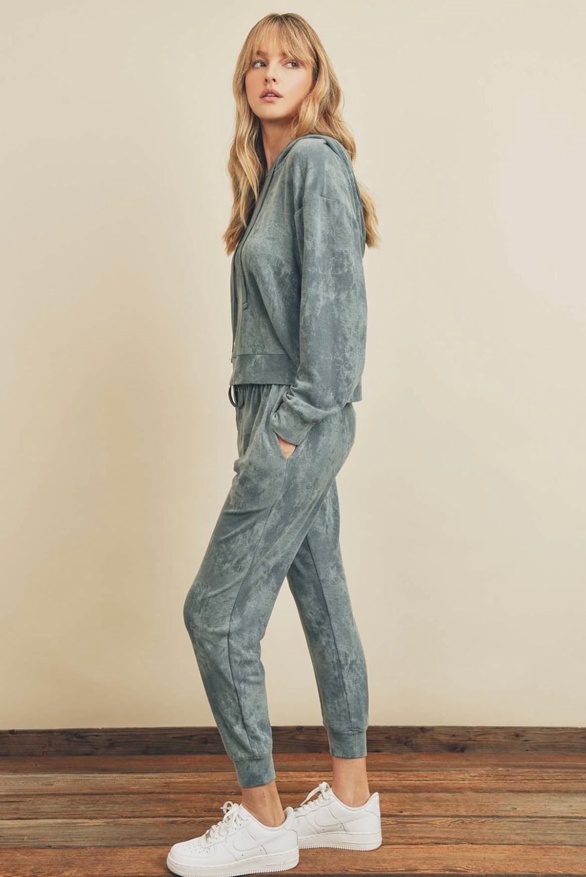 Maddy Tie-Dye Hoodie Sweat Set