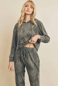 Maddy Tie-Dye Hoodie Sweat Set
