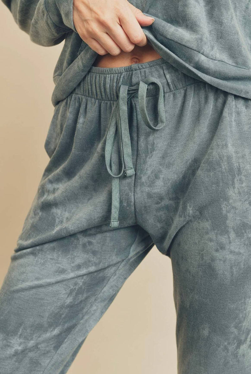 Maddy Tie-Dye Hoodie Sweat Set