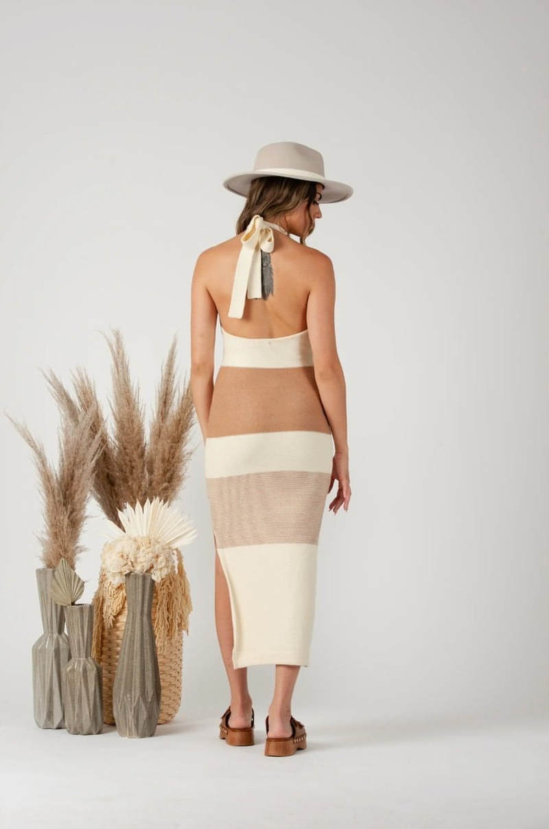 Westport Halter Sweater Dress