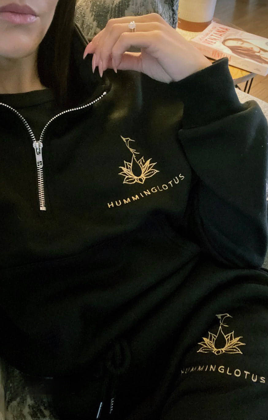 Humminglotus Crop Sweatsuit
